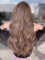 アース 天満橋店(HAIR & MAKE EARTH) 20代30代秋カラー◎透明感くすみベージュくびれロング