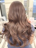 アマトウキョウスマートサロン(AMA TOKYO×Smart Salon) ヘーゼルベージュ ブリーチなし レイヤーカット 海外風