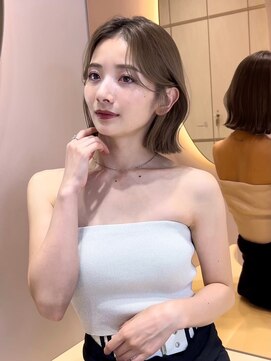 グロー オオミヤ アネックス 大宮(GLROW OMIYA ANNEX) ブリーチなしダブルカラー/韓国ボブ/縮毛矯正/髪質改善/学割U24