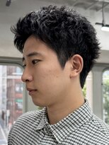 ニコ トウキョウ ロジック(nico TOKYO Logic) 刈り上げアップバングスパイキーショートパーマスパイラルパーマ