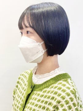 モリオフロムロンドン 松戸店(Morio from London) 【morio松戸 石山】黒髪ボブナチュラルボブミニボブ耳掛けボブ