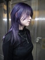 デコ(DECO)&nbsp;purple× shaggy cut