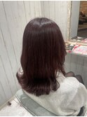 ボルドーカラー