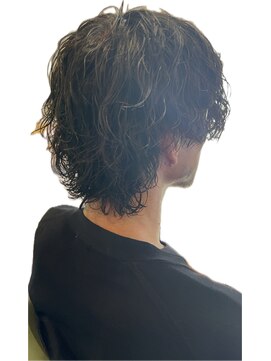 ルーム(room) センターパートウルフ×サーフカール