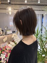 ムクコア(Muk CORE)&nbsp;ラベンダーアッシュ/ぷつっと並行ラインボブ♪【上岡】