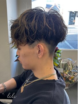 アンドメゾンオム(&Maison. homme) LILI/加古川/シャドウパーマ/メンズ/スパイキーショート/