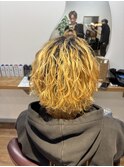 まきと限定！ブリーチパーマ