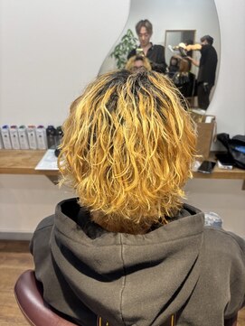 ナンバー ジェミカ 札幌(N° jemica) まきと限定！ブリーチパーマ