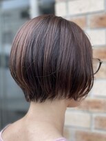 ヘアメイクアクト 都賀店&nbsp;ワンレングスローグラデーションボブ