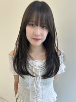 エトワール バイ ヴィンス(etoile by vince)&nbsp;大人カワイイレイヤーカット/透明感オリーブベージュ