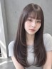 【ご新規様人気NO．２☆】美髪カット＋低ダメージ縮毛矯正＋艶コーティングTR