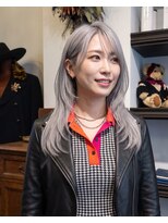 グッドフェローズ キタホリエ(GoodFellas kitahorie) 透明感抜群のハイトーンレイヤーロングヘアブリーチ透明感カラー