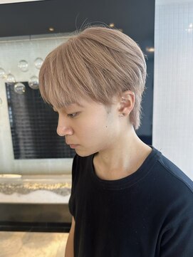 ナンブ セントラル(nambu-CENTRAL) white beige men's