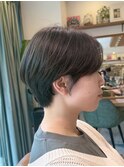 グレージュ/大人ショートヘア/ボブ/韓国/20代30代40代50代/大宮