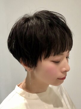 マリオ(mario) バンググレーインナーハイライト×ツーセクションマッシュ