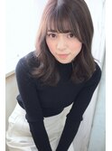 韓国っぽ巻きで小慣れ感◎小顔理論カットで創るサイドバング色気