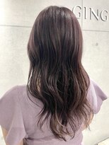 ジンジャー(GINGER) バイオレット×ピンク×カラー×髪質改善×トリートメント