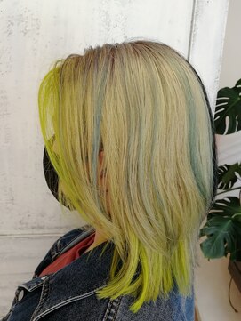 ワークスヘアー(WORKS HAIR) デザインカラー