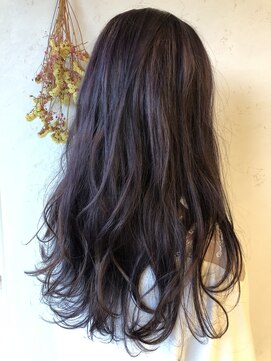 トゥーリ 筑紫野店(tuuli) tuuli筑紫野店☆ロング☆お客様スタイル☆くすみカラー☆艶髪☆