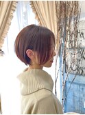 丸みショートボブ