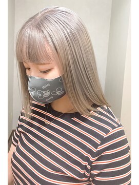 タイドヘア 茨木店(TIDE HAIR) シルバーグレー