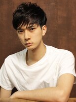 大人のツーブロックショート