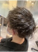 ツイストスパイラルパーマx骨格矯正カット