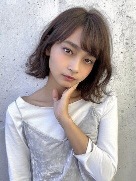 ユアーズ 青葉台店(youres) 大人女子のレイヤーミディアムヘア ヨシンモリ 韓国ヘア