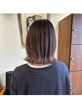 アルマヘアー(Alma hair by murasaki) ◎外ハネボブのピンクラベンダー◎