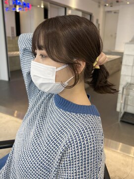 ゲーム 原宿店(GAME) ブラウンカラー /オージュア/髪質改善/前髪/韓国/顔周り