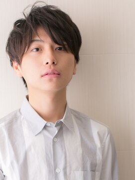 グルーミングサロン バーバー キャッスル 北浦和西口(Grooming salon Barber Castle) ニュアンスパーマでアッシュオリーブ甘めマッシュR北浦和