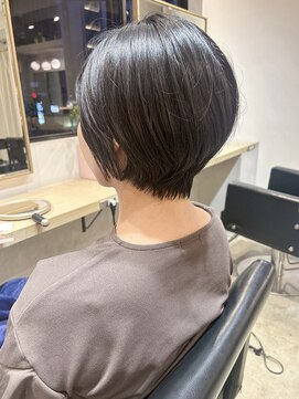 レトン 銀座(leton) ハンサムショート/前下がりボブ/丸みショート　銀座