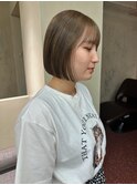 シンプルなフラットボブ*