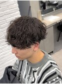 縮毛矯正パーマ癖毛波巻き縦落ちスパイラルパーマメンズパーマ