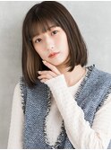 インナーカラーのチラ見せがお洒落★透明感アッシュブラウン