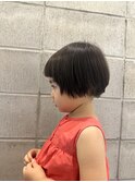 キッズカットも手を抜かないのがsatelliteの流儀☆ショートボブ