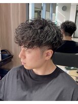 ラボヌールヘアーリアン 川越店(La Bonheur hair Lien)&nbsp;【Lien 風呂田】刈り上げマッシュ×緩め無造作波巻き☆