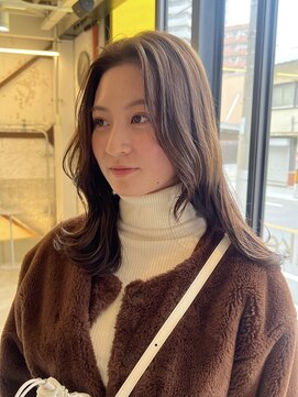 7(nana) レイヤー×ベージュ