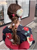 浴衣ヘアアレンジ