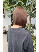 ノル(NoLL)&nbsp;切りっぱなしボブ＊ベージュ