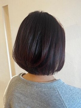 エヌアンドエー 春日部東口店(hair shop N&A) 落ち着いた雰囲気のボブディ×髪質ケアカラー