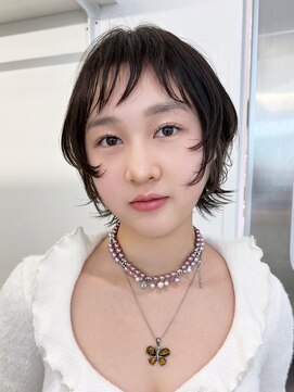 アイティー バイ アルバム 浦和店(IT by ALBUM) ウルフレイヤーショート前髪カット_F0507