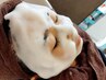 【髪/肌のデトックスセット】　カット＆泡ヘッドスパ＆W泡洗顔ケア