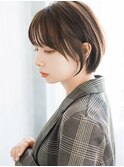 【S.BROOM なんば】丸みショートボブ