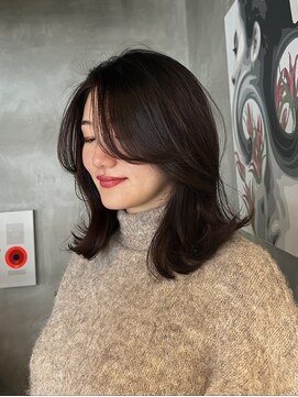 ブルックス ミディアムレイヤー×ボルドーカラー