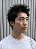 京都メンズベリーショート刈り上げフェードツーブロック50代
