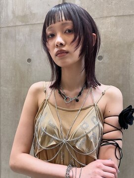 チトセ 徳山本店(CHITOSE) layer cut×wine red