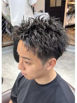 アミーゴ(AMIGO) スパイキーショート×ピンパーマ