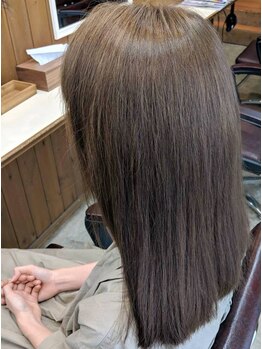 ビューティールームジーン(Beauty room gene)の写真/どんな髪のお悩みも感動のツヤ髪へ。ハリ・コシを取り戻し、素髪と向き合える。繰り返しのケアで髪質改善。