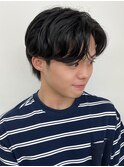 【メンズ 松戸 岩口】刈り上げなしサーフカールハンサムショート